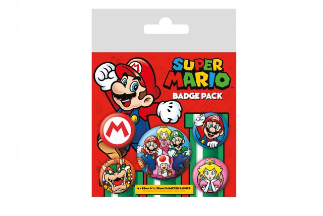 Set placky Super Mario