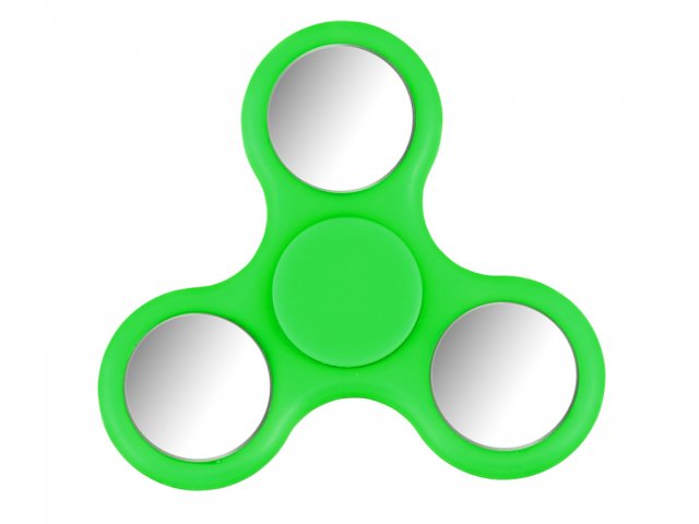 Svítící fidget spinner - Zelený