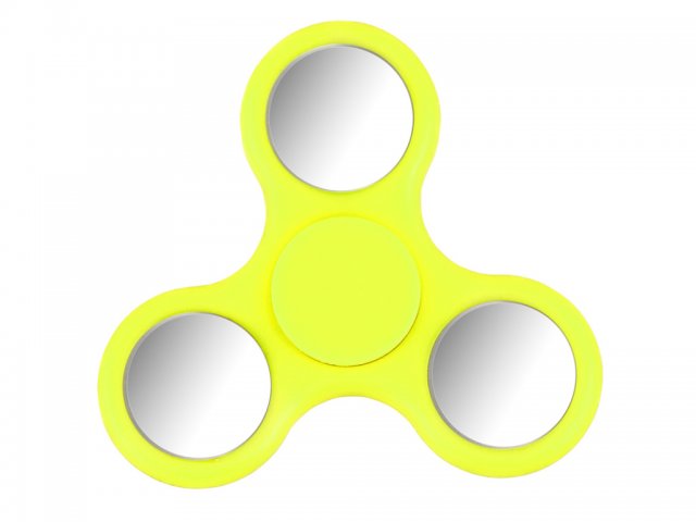 Svítící fidget spinner - Žlutý