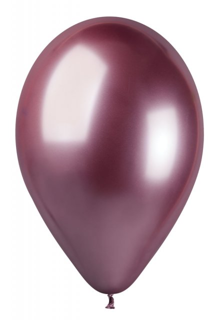 GEMAR balónek SHINY, chromový, růžový - 33cm