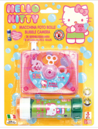 Bublifuk foťák Hello Kitty, 60ml