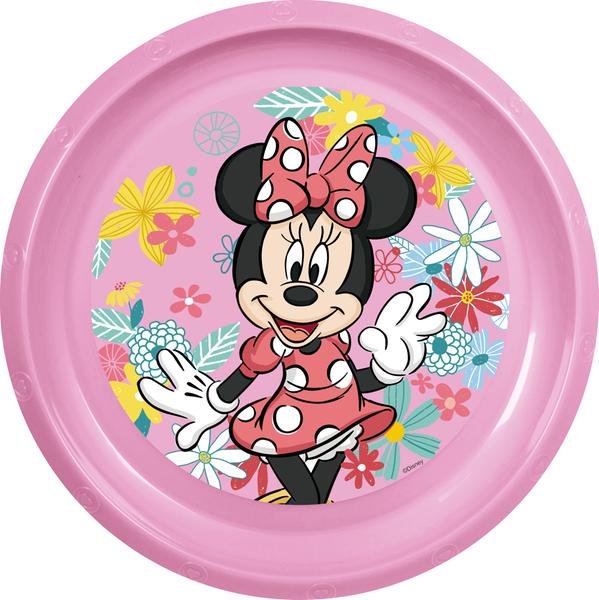 Talíř plastový Minnie Mouse, průměr 22cm