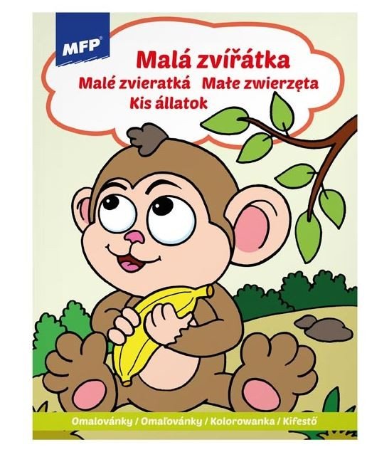 MFP omalovánky Malá zvířátka, A4