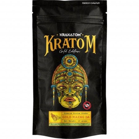 Kratom značka KRAKATOM ''GOLD MAENG DA'' 5G