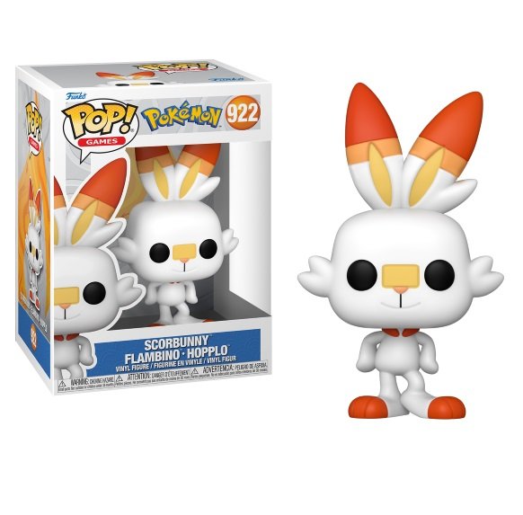 Pokémon POP! Games Vinyl Figure Scorbunny 9 cm