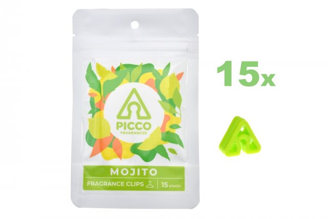 Fragrance clips PICCO, vůně do auta a šatníku - Mojito