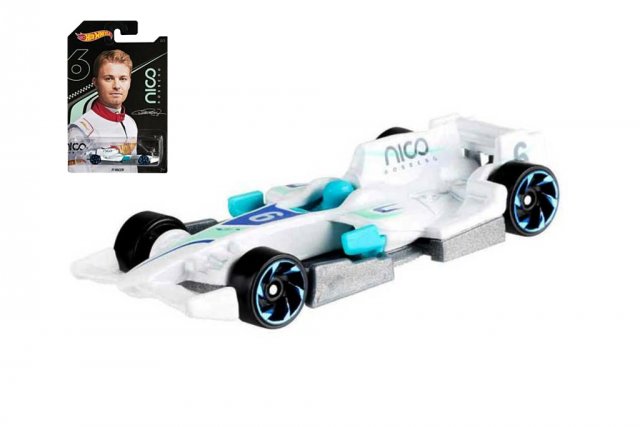 Hot Wheels Angličák Nico Rosberg F1 Racer