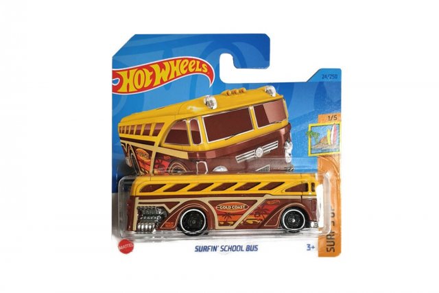 Hot Wheels angličák Surfin School Bus