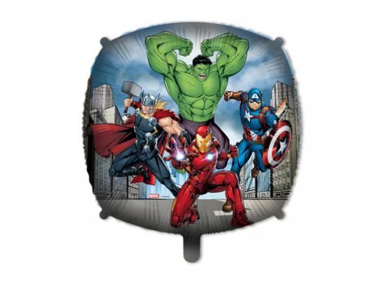 Fóliový balónek Avengers Marvel, velikost 43cm, vč. závaží (zn. Procos)