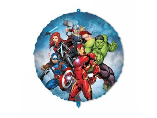 Fóliový balónek Avengers (Marvel), velikost 46cm, vč. závaží (zn. Procos)