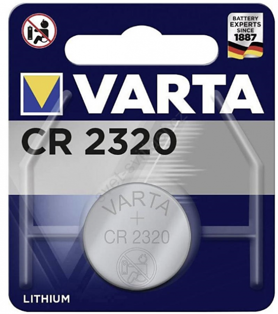 VARTA - Lithiová baterie knoflíková CR2320, 3V