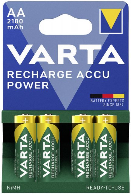 VARTA nabíjecí baterie Power 4 AA 2100 mAh