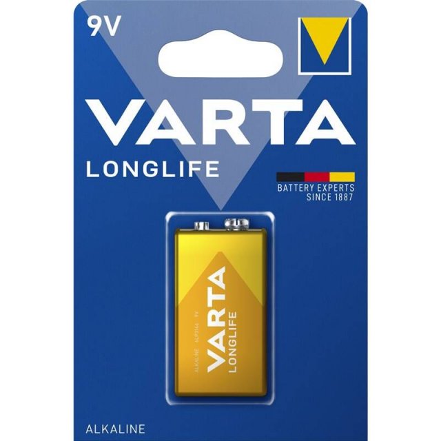 VARTA baterie alkalická Longlife 9V