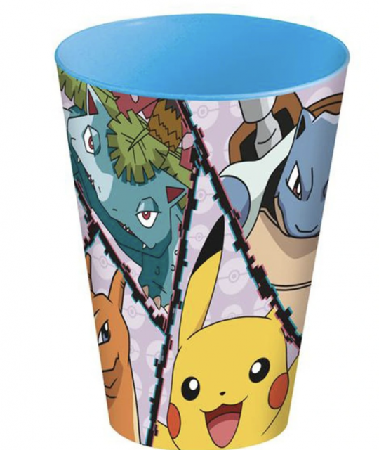 Kelímek plastový POKÉMON 430ml, modrá (zn. STOR)