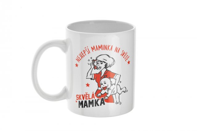 Hrnek Nejlepší maminka na světě - Skvělá mamka, 300 ml