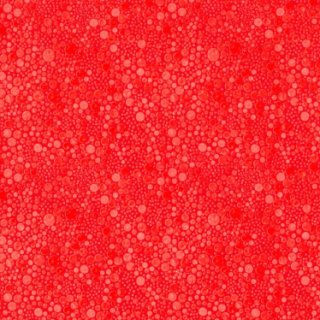 Balící papír červený s kolečky 2 x 0,70 m