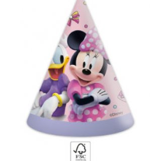 Čepičky papírové EKO - Minnie Disney, set 6ks