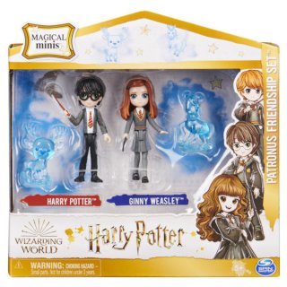 Harry Potter Sada Ginny a Harry s patrony - Magické figurky 7 cm