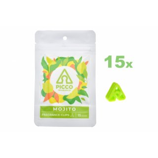 Fragrance clips PICCO, vůně do auta a šatníku - Mojito