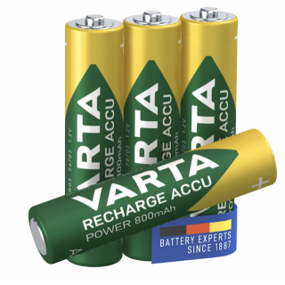 VARTA nabíjecí baterie Power 4 AAA 800 mAh R2U