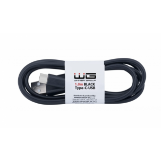 Datový kabel Type C-USB/1m/černý