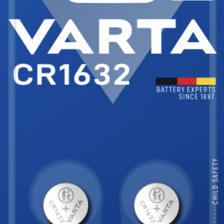 VARTA - lithiová baterie knoflíková ELECTRONICS CR1632 3V, set 2ks