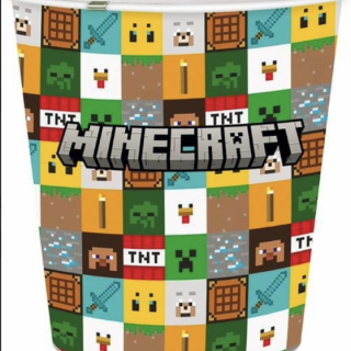 Koš na odpadky Minecraft 5 l, plastový (zn. STOR)