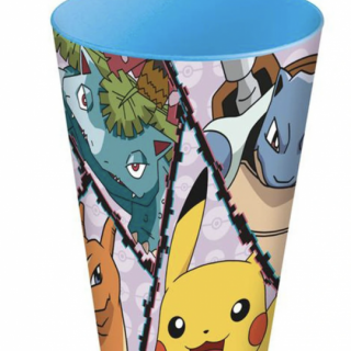 KELÍMEK PLASTOVÝ POKÉMON 430ML MODRÁ