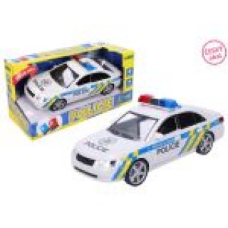 Policejní auto s efekty 24 cm