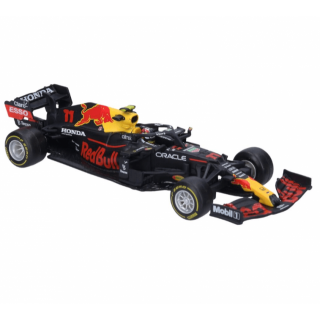 Bburago 1:43 RACE F1 - Red Bull Racing RB16B (2021) #11 (Sergio Pérez) s helmou