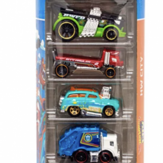 Hot Wheels - sada autíček 5-Pack City HFV89