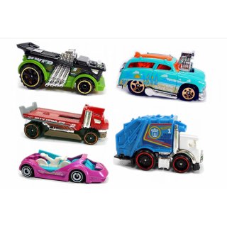 Hot Wheels - sada autíček 5-Pack City HFV89