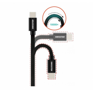 Datový kabel Micro USB v odolném zpracování, délka 3m (zn. SWISSTEN)