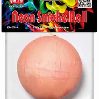 DÝMOVNICE NEON smoke ball, červená barva, 1ks (zn. Tarra)