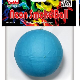 DÝMOVNICE NEON smoke ball, modrá barva, 1ks (zn. Tarra)