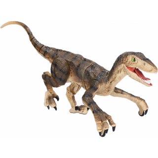 Raptor DINOSAURUS RC na dálkové ovládání, hnědý, 45 cm (zn. WIKY)